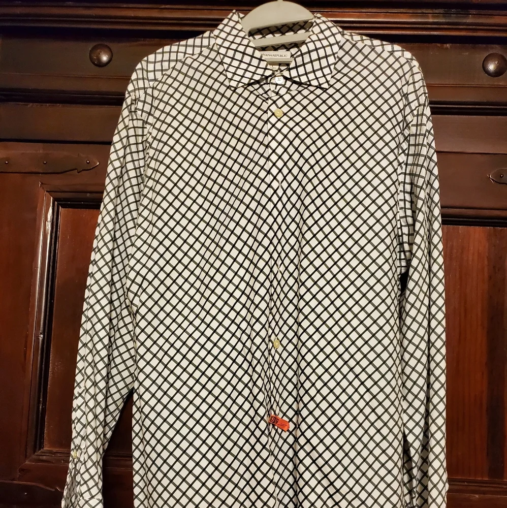 Banana Republic 16-16 1/2 Dress‎ Shirt